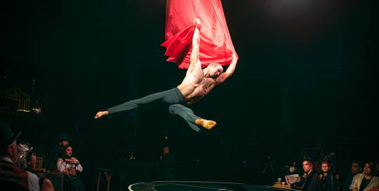 Image of Gemiah performing at Vau de Vire's The Soiled Dove